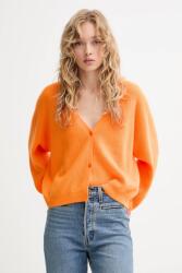 American Vintage gyapjú kardigán - narancssárga XS/S