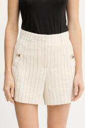 Morgan vászonkeverék rövidnadrág - bézs 34