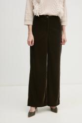 Max&Co MAX&Co. bársony nadrág - zöld 36