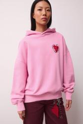 MEDICINE pamut melegítőfelső - rózsaszín M