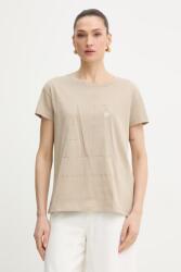 Giorgio Armani t-shirt - bézs L - answear - 23 990 Ft