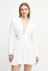 Bardot vászon ruha - fehér L