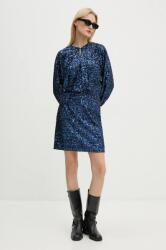 Zadig&Voltaire selyemkeverékes ruha - kék M