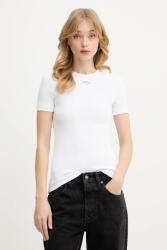Diesel t-shirt T-RIBBER-OD - fehér XS