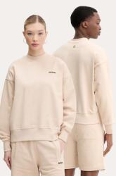 Barrow pamut melegítőfelső - bézs S - answear - 45 990 Ft