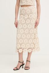 Bardot szoknya - bézs XL