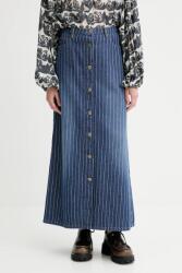 MUNTHE pamut farmerszoknya LIVONO - kék 42