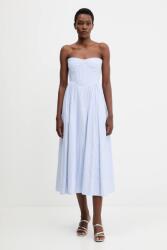 Bardot ruha - kék L - answear - 65 990 Ft