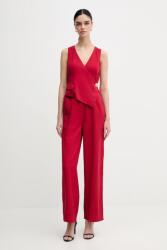 Pedro del Hierro kezeslábas vászonkeverékből - piros M