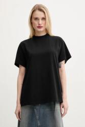 MM6 Maison Margiela pamut póló - fekete XS - answear - 63 990 Ft