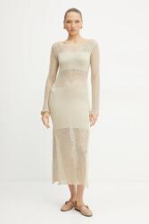 Fracomina ruha - bézs M - answear - 21 990 Ft