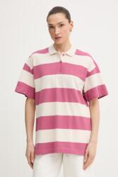 MUNTHE póló női pamut BAELFIRE - rózsaszín 36