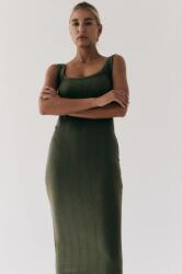 MUUV MUUV. ruha sukienka długa FENDU - zöld XL