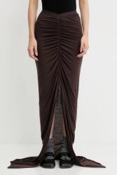 Rick Owens Lilies szoknya Poppy - barna S