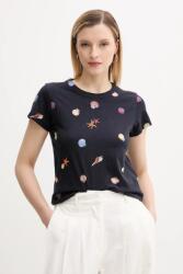 rag & bone pamut póló - sötétkék XS - answear - 27 990 Ft