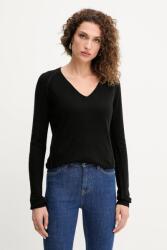 Silvian Heach gyapjúkeverék pulóver DIEGOROSA - fekete L