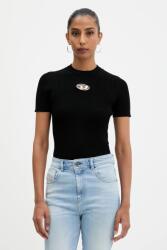 Diesel pulóver M-VALARI-SS - fekete XS