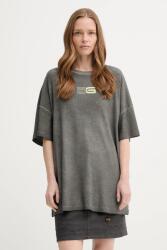 Gestuz pamut póló - szürke M