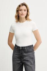 Diesel t-shirt T-UNCUTIESLONG-OD - bézs XS