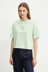 Giorgio Armani pamut póló - zöld S - answear - 18 290 Ft