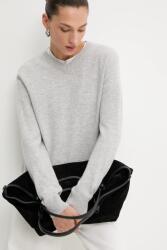 ANSWEAR gyapjú pulóver - szürke S - answear - 23 590 Ft