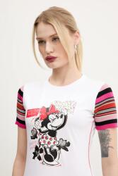 Desigual t-shirt MINNIE - fehér XL