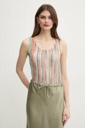Missoni top - bézs 40 - answear - 123 990 Ft
