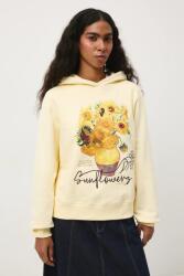 MEDICINE pamut melegítőfelső - sárga M