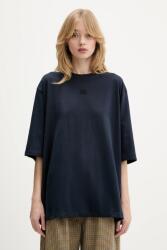 Gestuz pamut póló - kék L - answear - 25 990 Ft