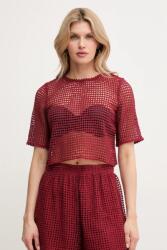 Max&Co MAX&Co. t-shirt - burgundia XL - answear - 57 990 Ft