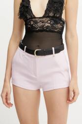 Elisabetta Franchi rövidnadrág gyapjúkeverékből - rózsaszín 34