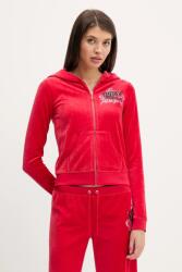 Juicy Couture velúr pulóver Wrap You Up - piros M