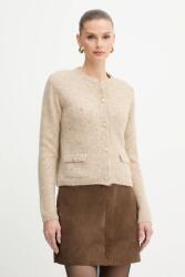 Marella gyapjú kardigán - bézs XL - answear - 111 990 Ft