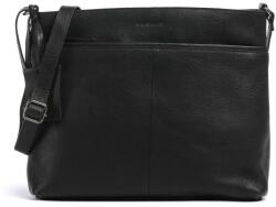 Burkely fekete erezett bőr női válltáska 8005220.56. 10
