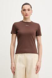 La Mania pamut póló ANN - barna 40