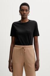 MM by Max Mara pamut póló GATTONI - fekete S