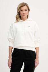 Lacoste kapucnis melegítőfelső női pamut - bézs 34