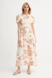 ANSWEAR vászon ruha - barna S - answear - 17 990 Ft