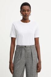 MM by Max Mara pamut póló GATTONI - fehér XS