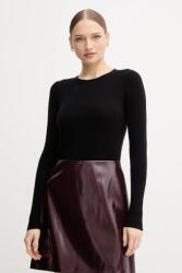 MOS MOSH gyapjú pulóver - fekete M - answear - 24 890 Ft