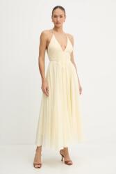 Bardot ruha - sárga L - answear - 56 990 Ft