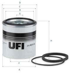 UFI Palivový filter UFI 24. A91.00 (24.A91.00)