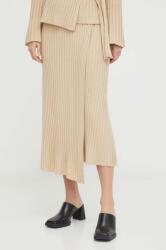 By Malene Birger gyapjú szoknya - bézs M