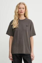 Won Hundred pamut póló - barna M - answear - 20 990 Ft