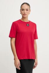 Patrizia Pepe pamut póló - piros 38