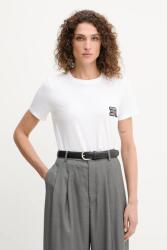 ERMANNO Firenze pamut póló - fehér 38 - answear - 59 990 Ft