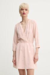 Zadig&Voltaire selyem ruha - narancssárga L