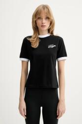 MSGM pamut póló - fekete XS - answear - 32 990 Ft