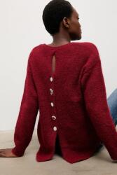 ANSWEAR gyapjú pulóver - burgundia S/M - answear - 25 990 Ft