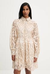 ANSWEAR pamut ruha - bézs S - answear - 29 490 Ft